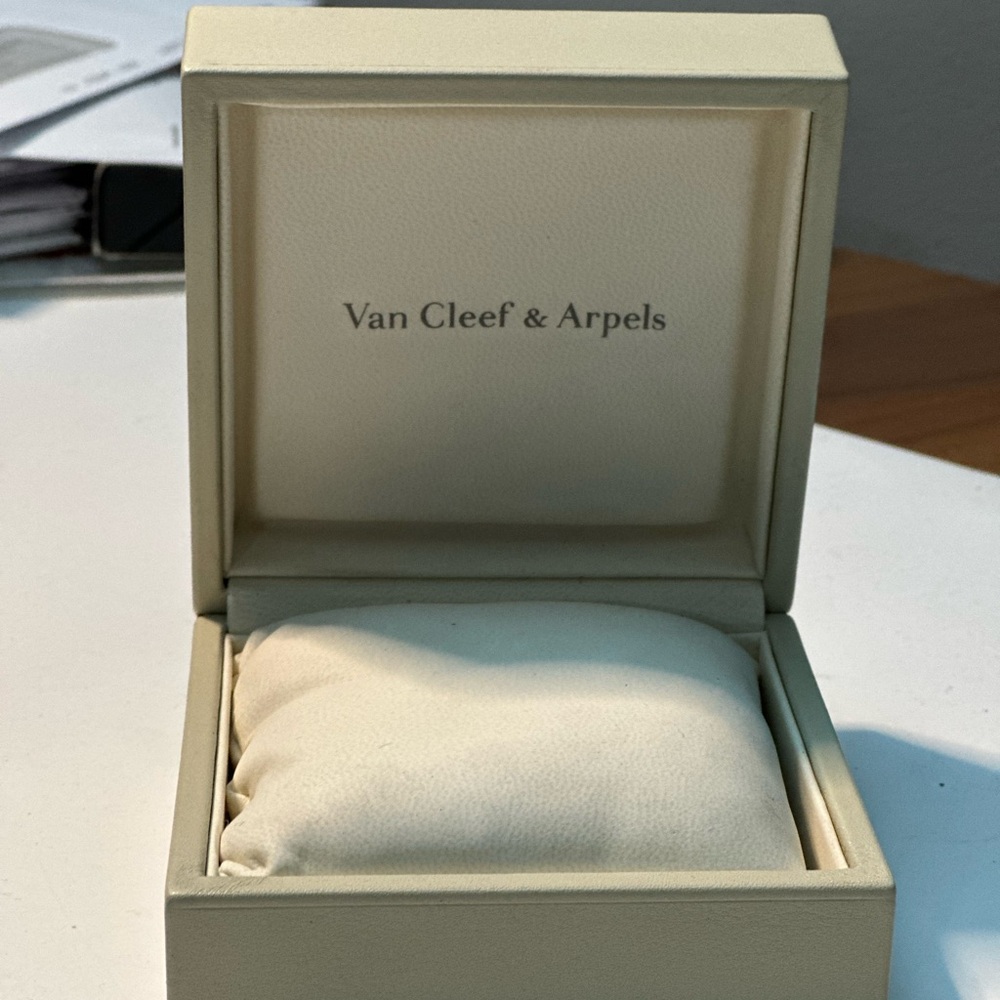 Van Cleef & Arpels Cream Jewelry Box